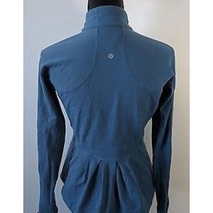 Lululemon Glamorous Jacket Peplum Zip Up 6